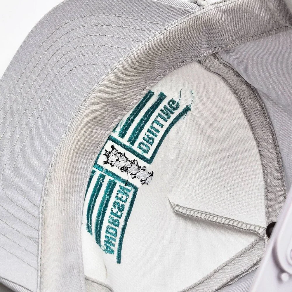 Andresen Drilling Gray Snapback Hat Youngan Headwear Vintage - Picture 9 of 12